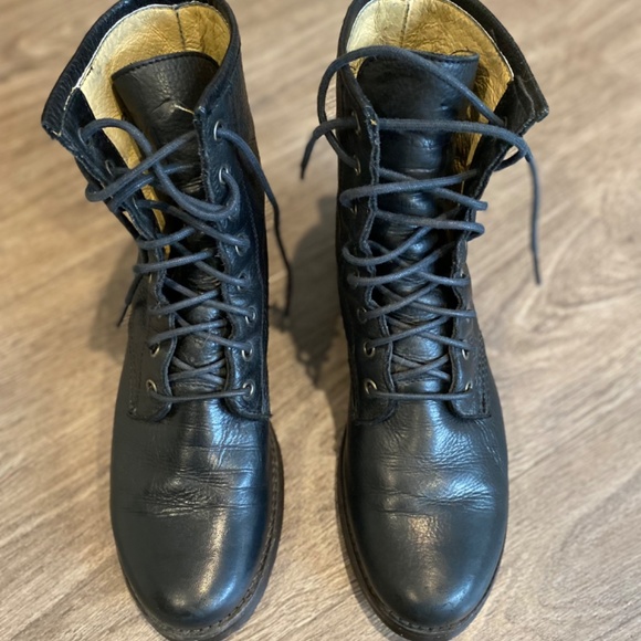Frye Veronica Combat boots - Black Size 8.5 - Picture 5 of 6